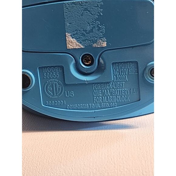 Vintage Cartoon Scooby Doo “Top Dog” Nightlight Alarm Clock 50055 Lenticular - Picture 10 of 10